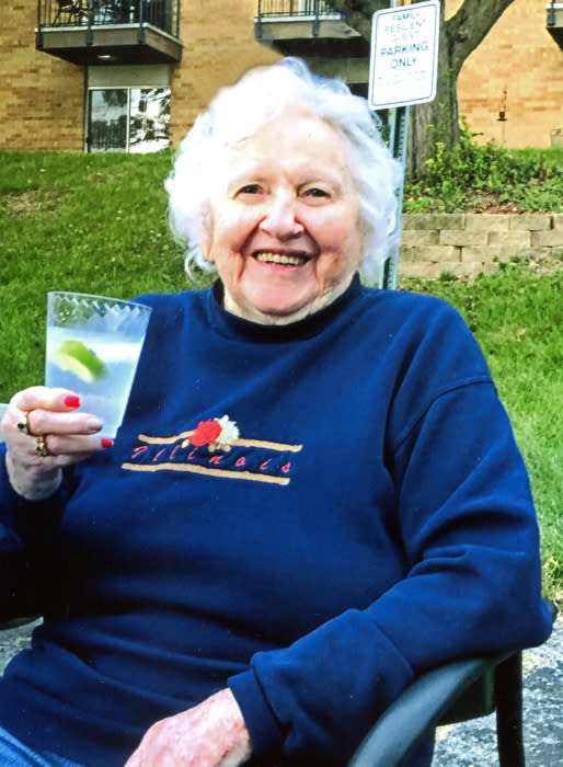 Mabel Velge of Rock Island, who ran 22 marathons after age 55, died June 16, 2023 at age 96.