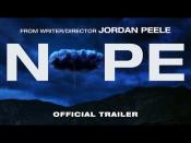 <p>Given the hair-raising standard of Jordan Peele’s previous horror projects, <em>Get Out</em> and <em>Us</em>, <em>Nope </em>is expected to be an absolute thriller. The first trailer, which dropped on Sunday, February 13, proved just that, giving fans a glimpse into the film's unearthly storyline. </p><p>The two-minute-long clip focuses largely on the characters played by Keke Palmer and Daniel Kaluuya (star of Peele’s <em>Get Out</em>). Not many specific details are revealed, but a dark, swirling cloud suggests that some otherworldly presence is the evil at play here. Other shots show Palmer, Kaluuya, and Steven Yeun’s characters looking up at the sky in horror, while the very last scene depicts Palmer being thrown into the air. <br></p><p><a href="https://www.hollywoodreporter.com/movies/movie-news/nope-movie-2022-jordan-peele-1234986692/" rel="nofollow noopener" target="_blank" data-ylk="slk:According to The Hollywood Reporter," class="link ">According to <em>The Hollywood Reporter</em>,</a> the cast also includes Barbie Ferreira, Brandon Perea, and Michael Wincott.</p><p><strong>Release date:</strong> July 22, 2022</p><p><a href="https://www.youtube.com/watch?v=Z55lNfjgksI" rel="nofollow noopener" target="_blank" data-ylk="slk:See the original post on Youtube" class="link ">See the original post on Youtube</a></p>
