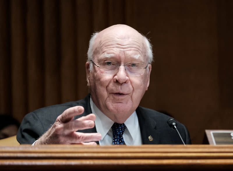 FILE PHOTO: U.S. Secretary of State Blinken testifies at Senate hearing on Capitol Hill in Washington