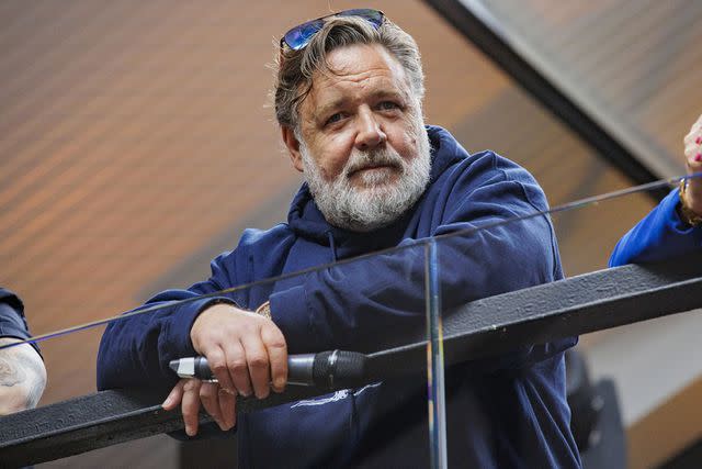 <p>Liam McBurney/PA Images via Getty</p> Russell Crowe