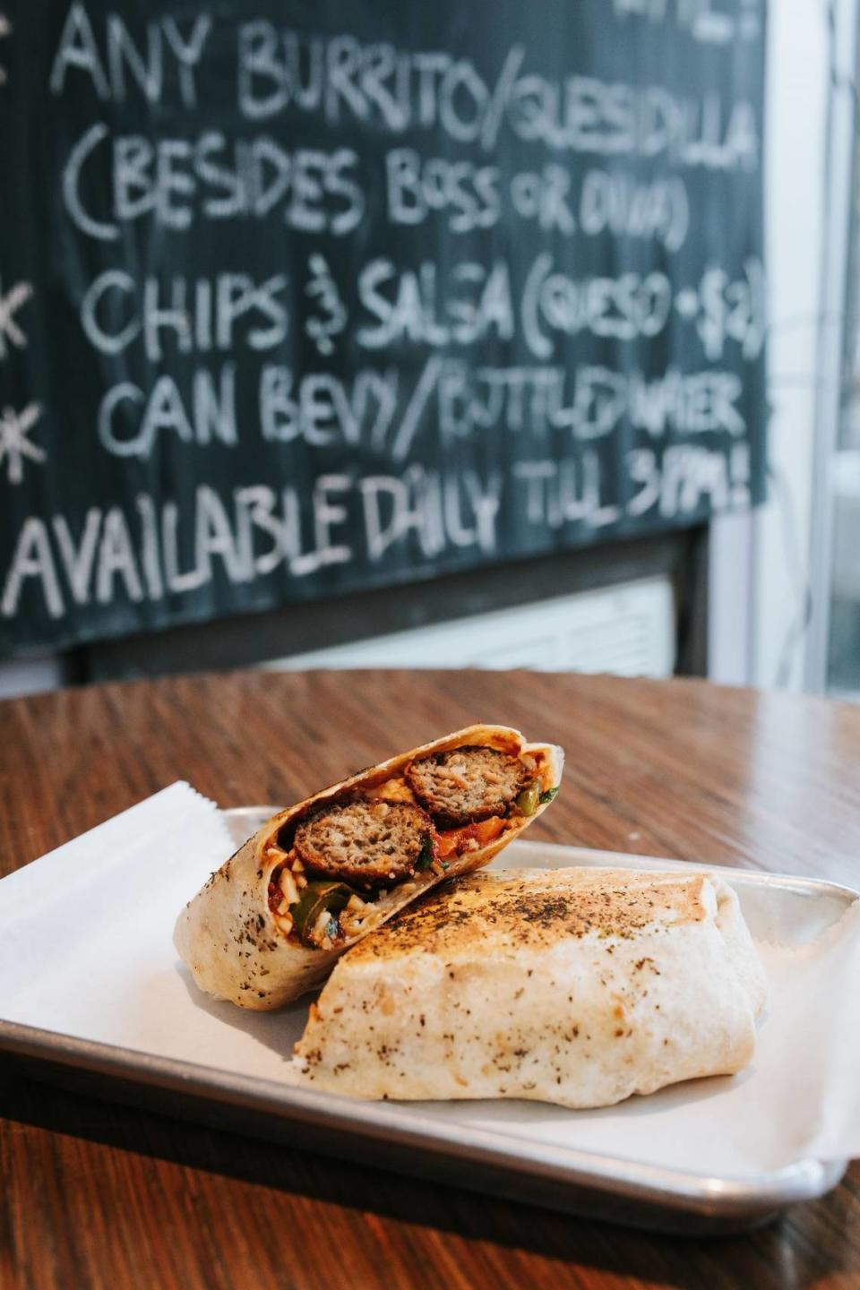 GirlsGirlsGirls Burritos will have several vegan options for Lexington Vegan Week.