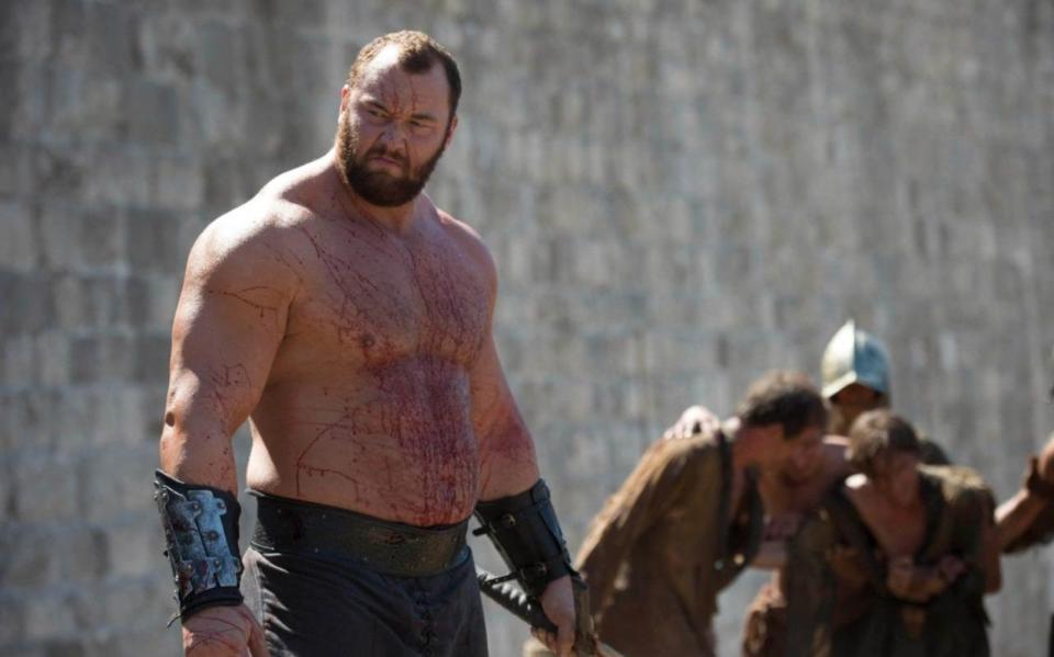 Hafthor Bjornsson interpretando a La Montaña en ‘Juego de Tronos’. (Foto: HBO).