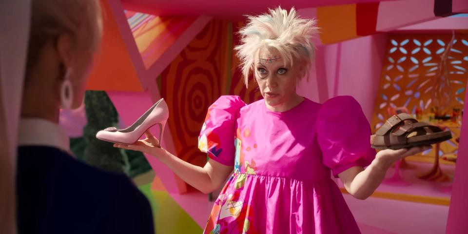 barbie movie trailer kate mckinnon