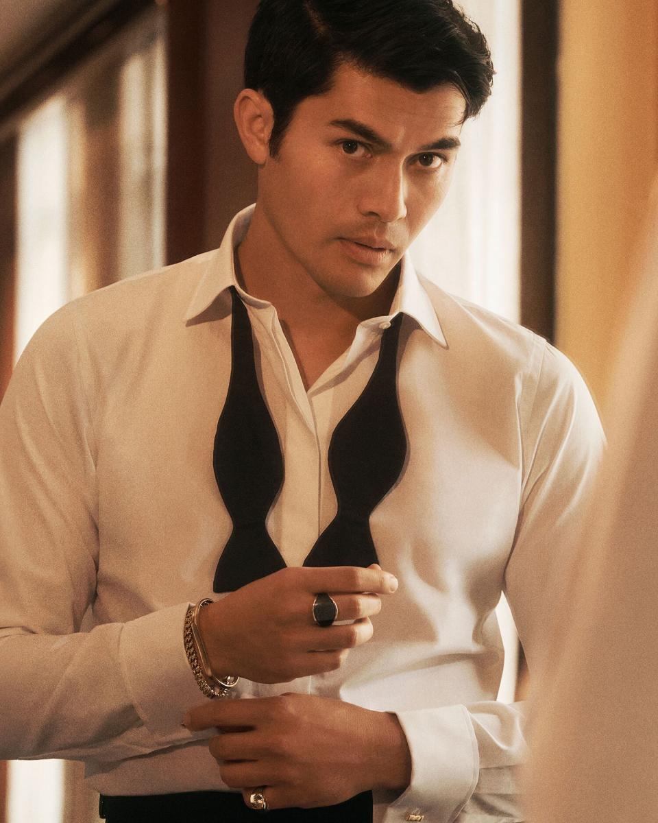 Henry Golding for his holiday David Yurman campaign