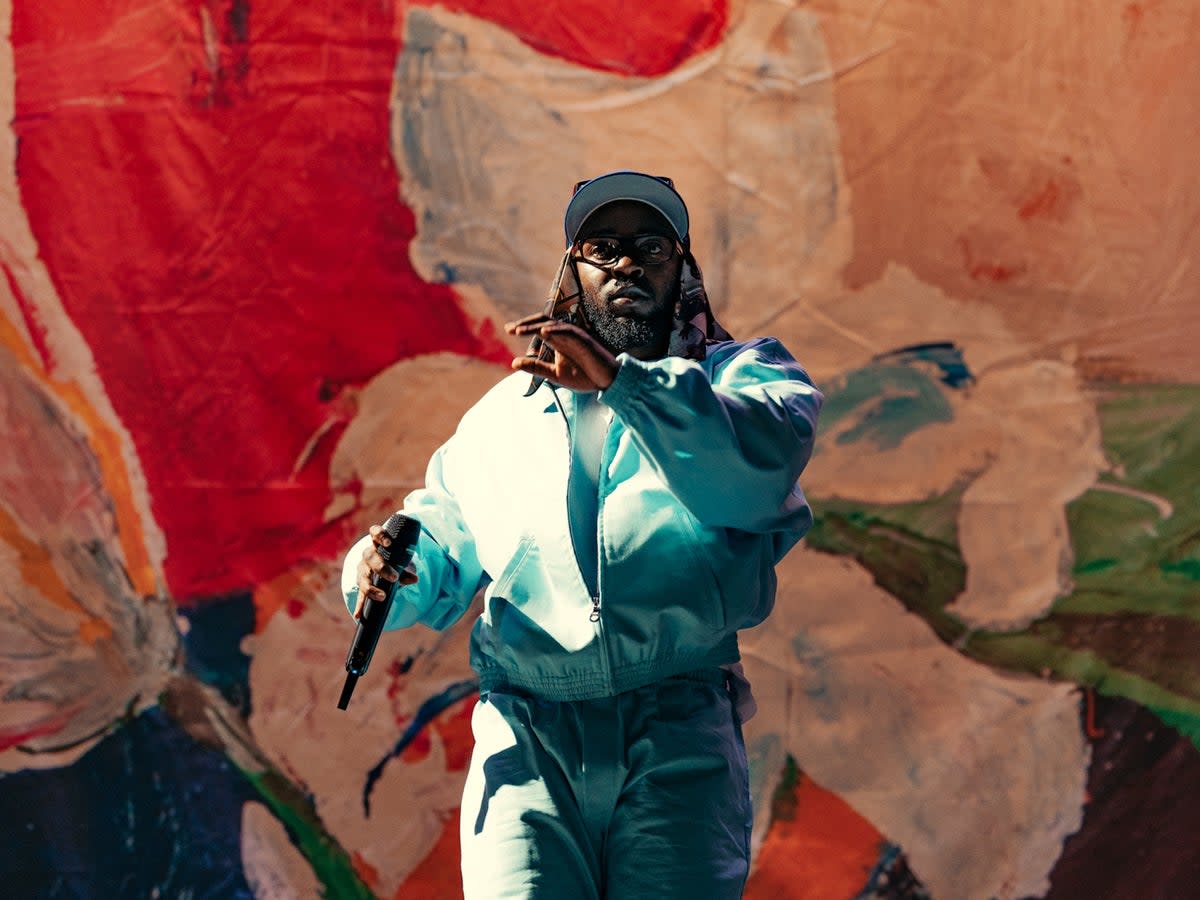 Kendrick Lamar performs at the Estrella Damm stage during Primavera Sound Barcelona 2023  (Sharon Lopez)