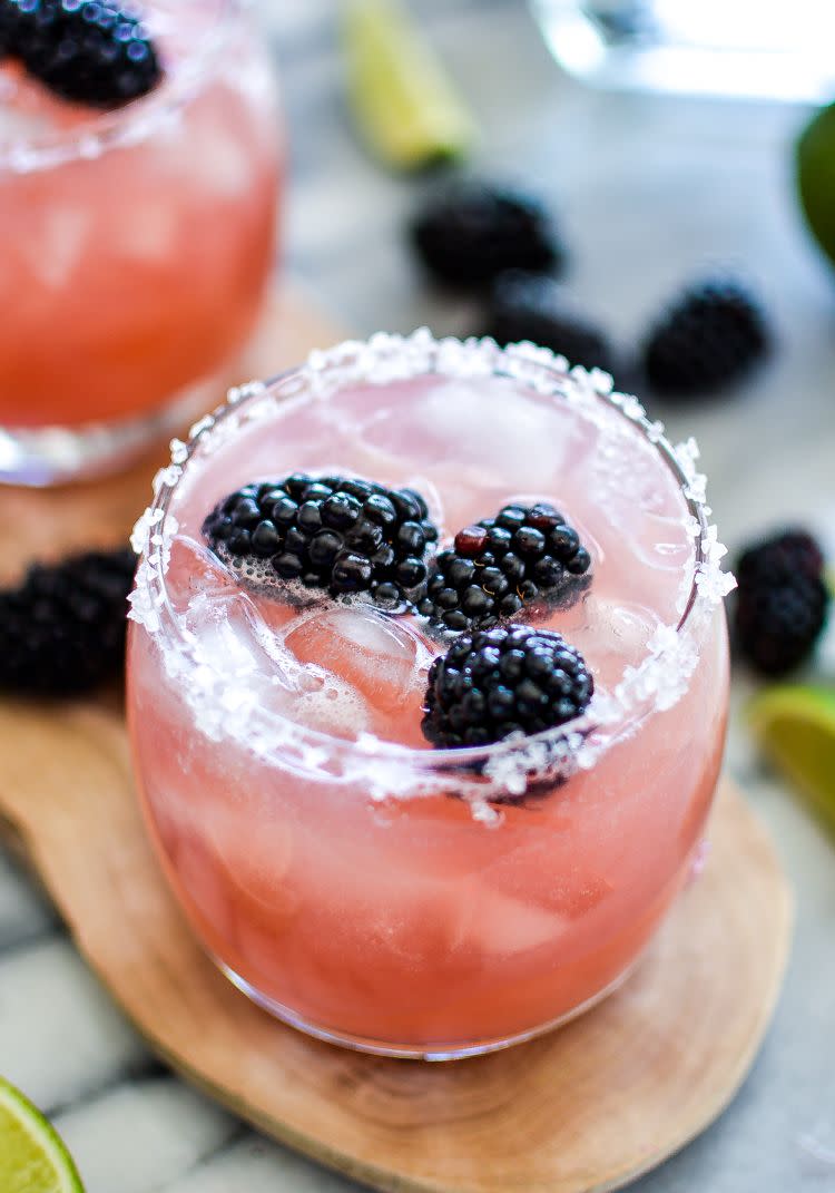 Blackberry Lime Margaritas