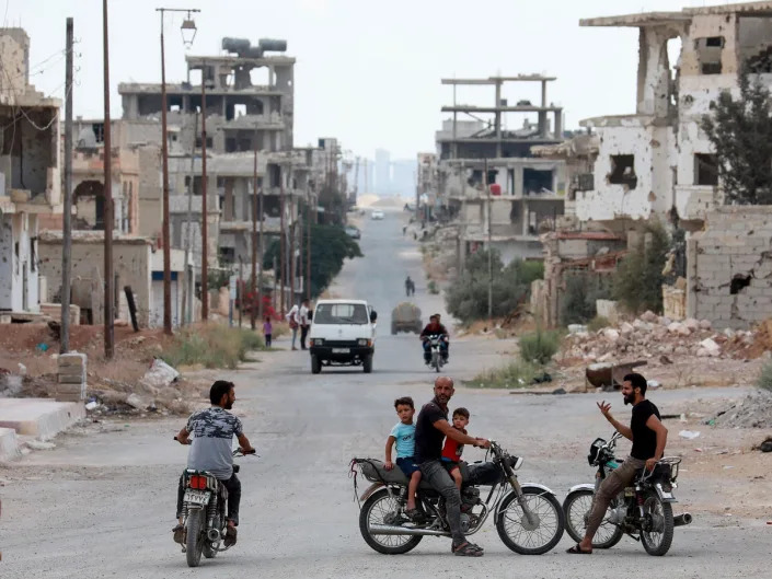 Daraa has seen protests against the Assad regime, alongside violent crackdowns and increasing lawlessness (AFP/Getty)