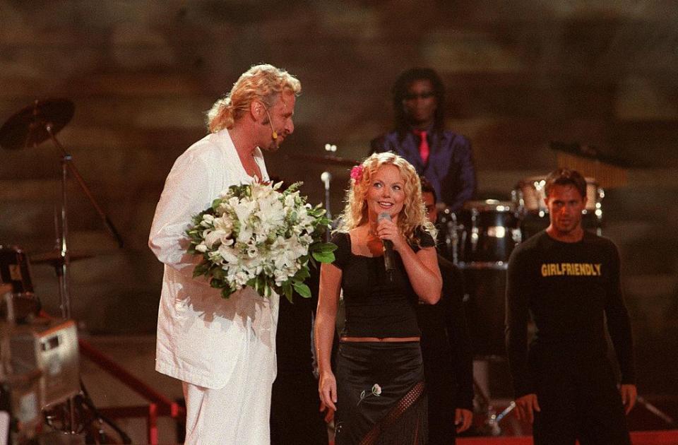 Geri Halliwell 1999 "Wetten Dass..?" aus Mallorca 