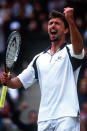 Goran Ivanisevic burst onto the scene as a the tempestuous 18-year-old with a brash attitude and a competitive spirit. His troubled days were more in his youth. At age 14 he was ejected from the semi-finals of the European junior championships after continued verbal and racquet abuse.