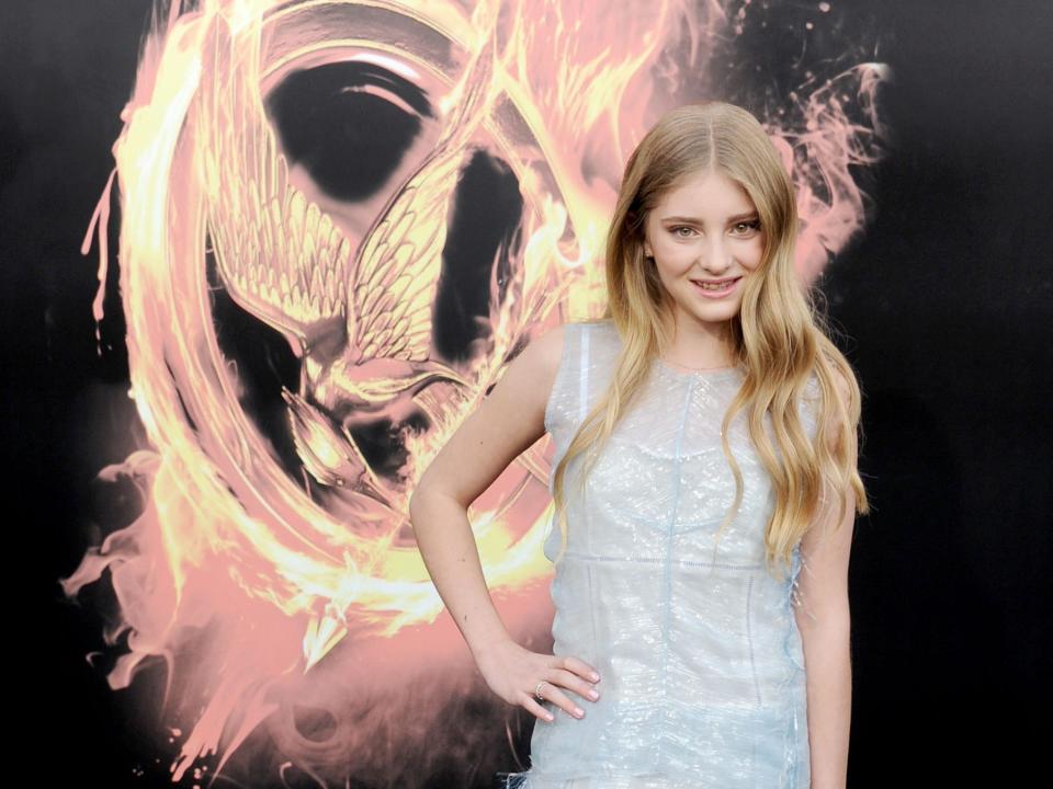 Willow Shields at The Hunger Games premiere