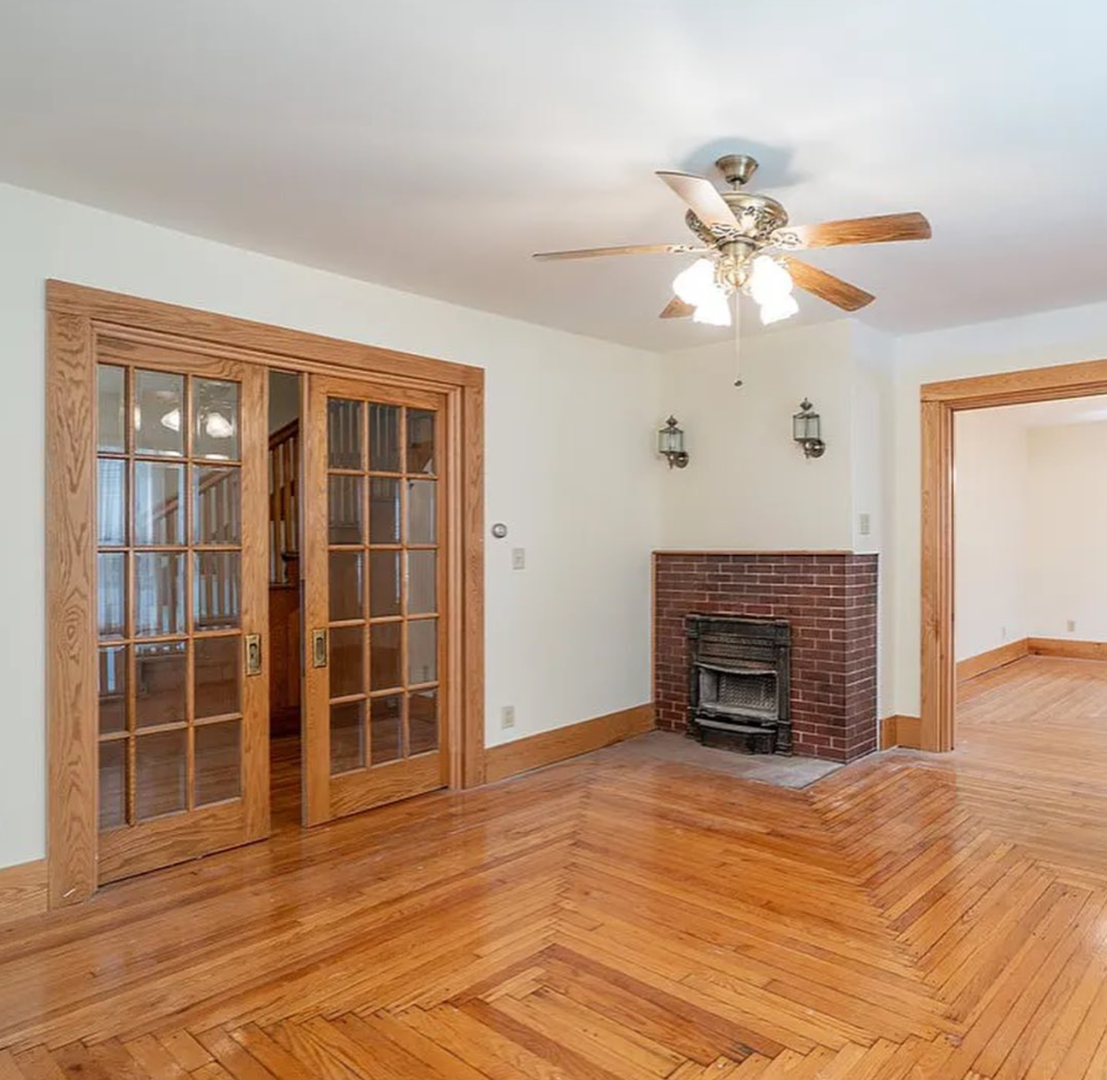 A view inside 33 Preston Ave. in the City of Hornell, which was featured on the popular Cheap Old Houses Instagram page with over 2.4 million followers and an HGTV television program of the same name.