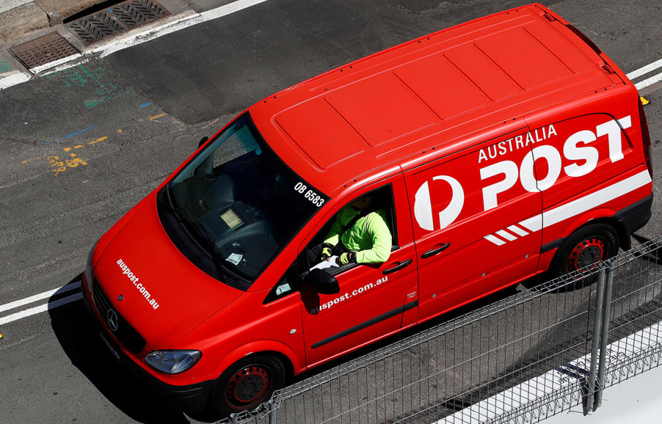 Australia Post delivery van