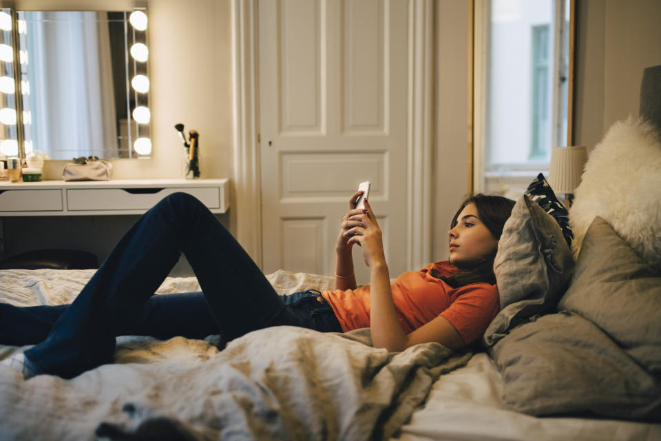 More than a third of teenagers prefer to spend time in their bedroom [Photo: Getty]