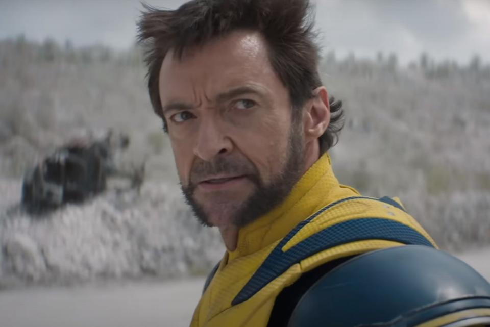 Jackman in the trailer for ‘Deadpool and Wolverine' (Marvel)