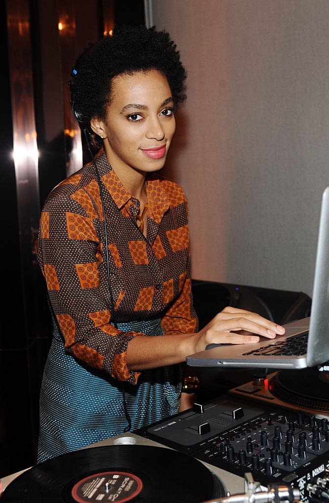 Solange Knowles Burberry Body Event