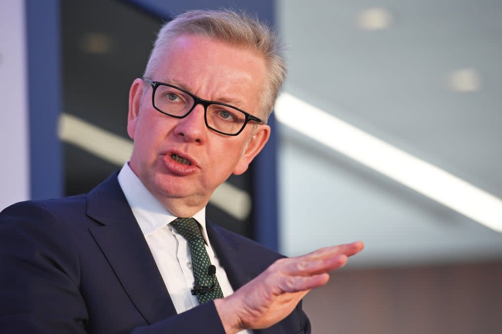 Michael Gove presented a more diplomatic tone in the ongoing row (PA Archive)