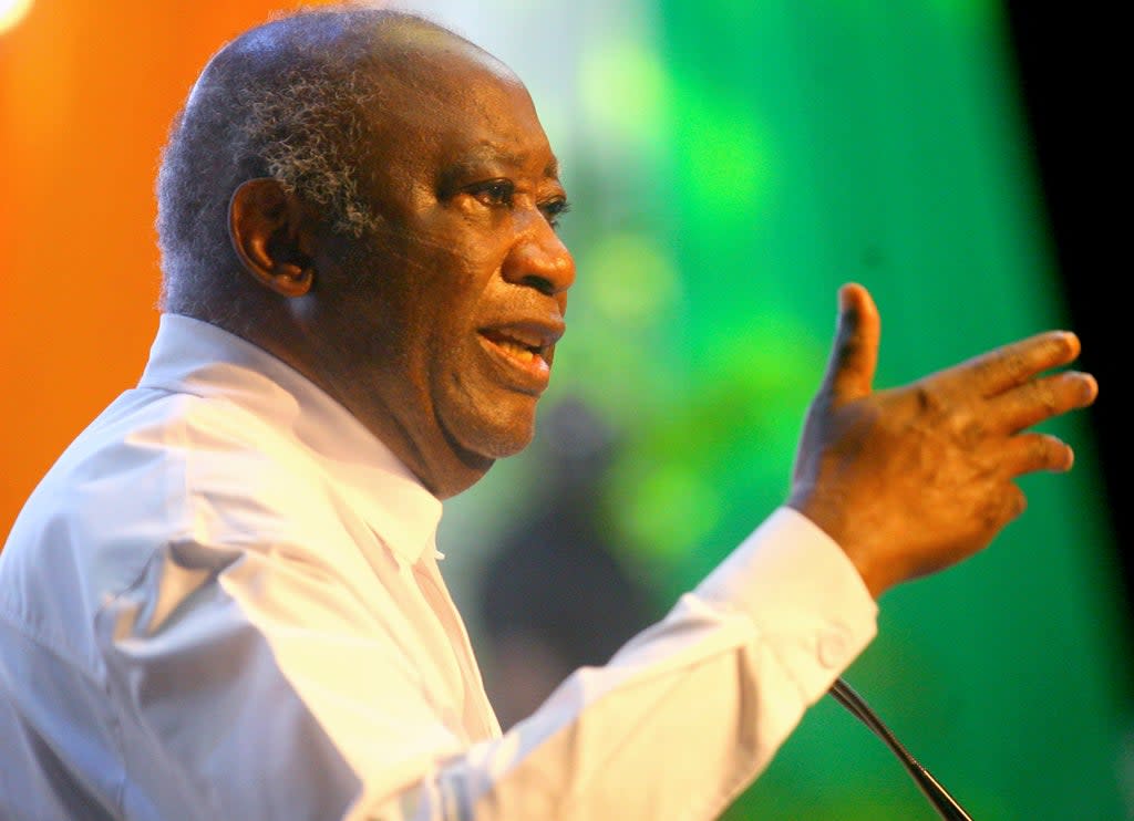 Ivory Coast Gbagbo Party (Copyright 2021 The Associated Press. All rights reserved.)