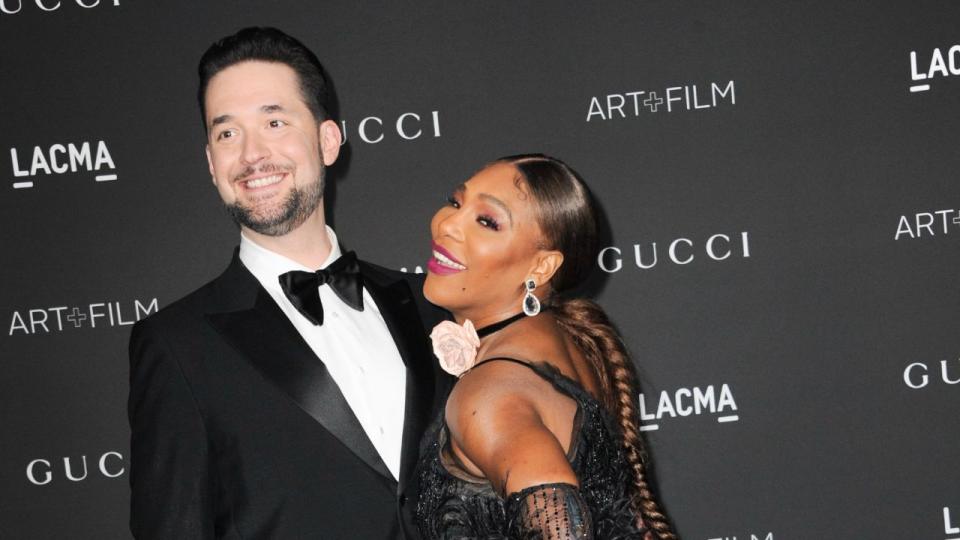 Serena Williams, Alexis Ohanian. Photo by: Elizabeth Goodenough/Everett Collection.