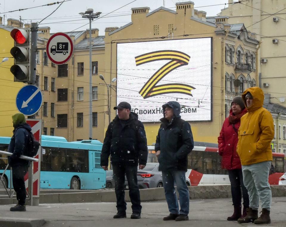 Letter Z in Russia