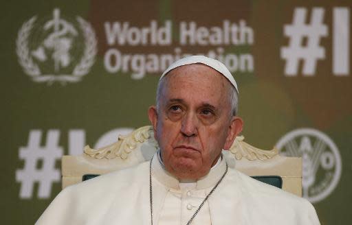 Doomsday pope warns man's greed will destroy world