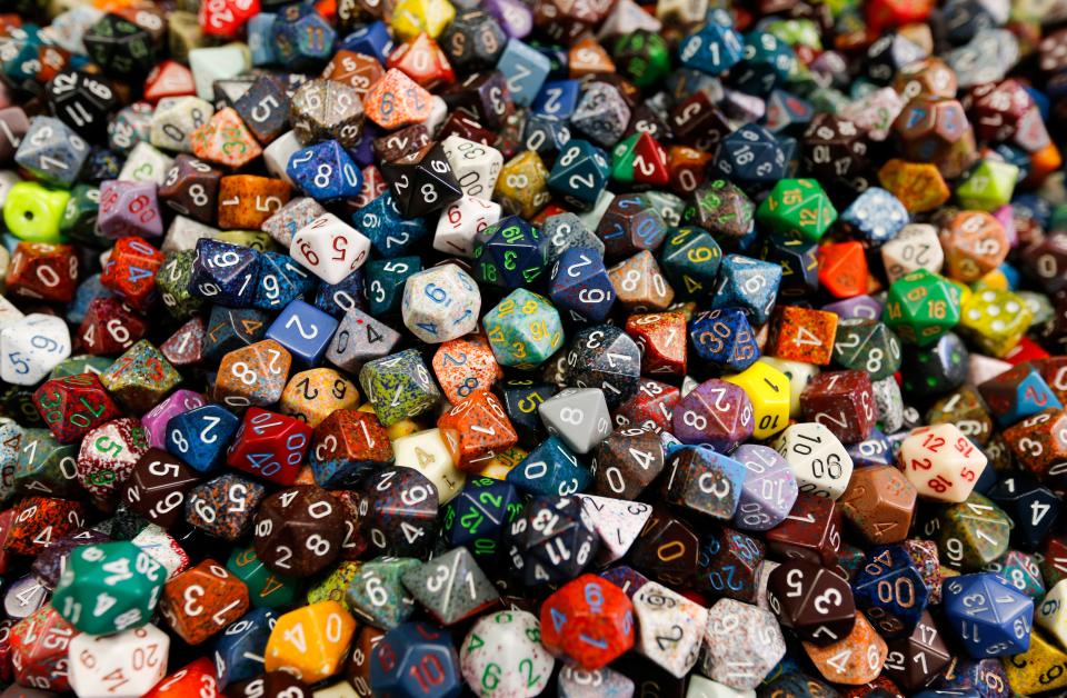 Dice for sale at Meta-Games Unlimited.