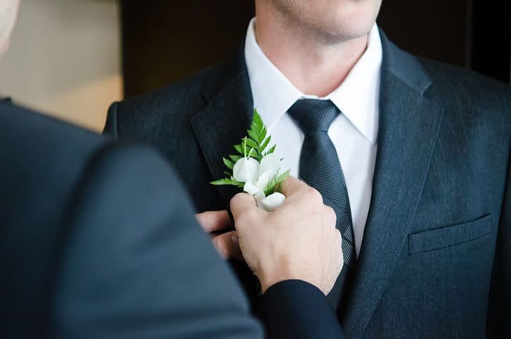 有名女子透露在朋友婚禮上遇上天菜伴郎。（示意圖／pixabay）