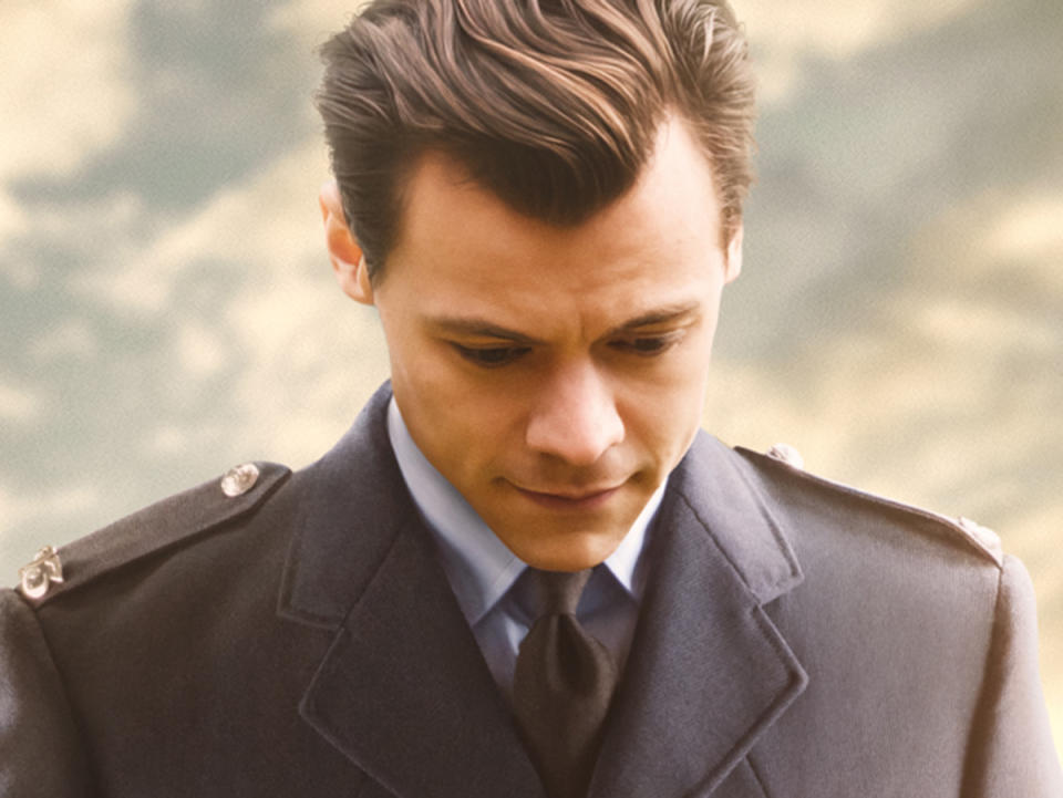 Harry Styles en el póster de 'My policeman' (cortesía de Amazon Prime Video)