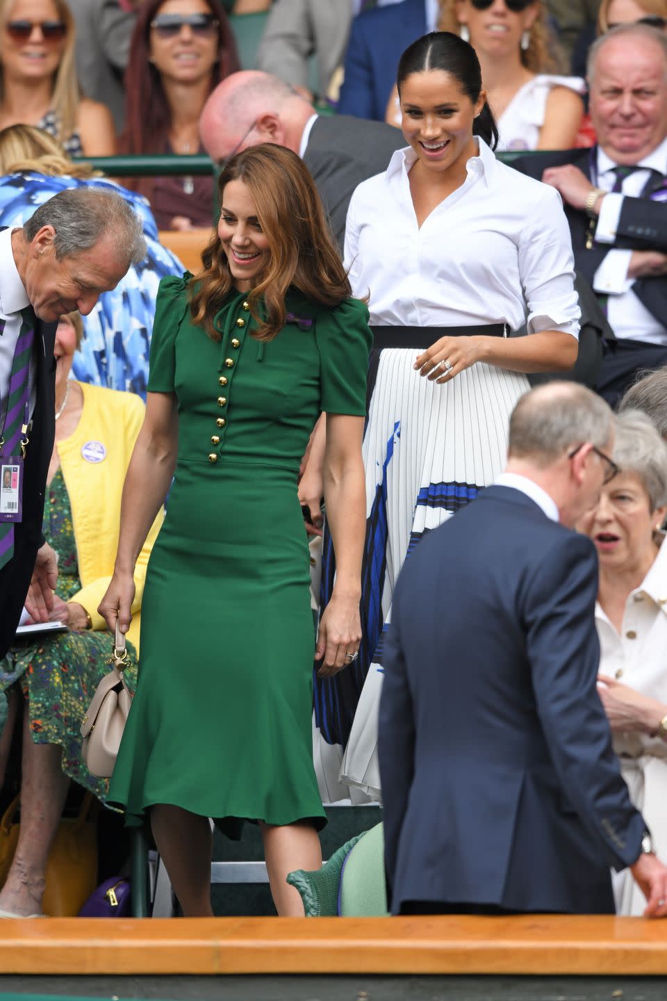 celebrities attend wimbledon 2019