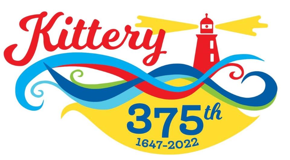 Kittery Maine's 375th birthday logo