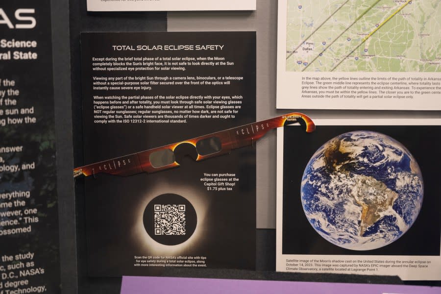 2-16-2024 1st Floor Solar Eclipse and Space Exhibit