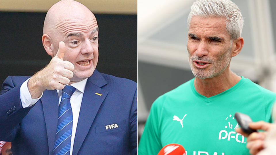 Craig Foster has slammed FIFA's sponsorship deal with Saudi Arabia for the upcoming Women's World Cup. Pic: Getty