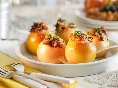 Stuffed onions