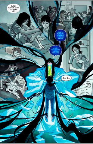 <p>Courtesy Syzygy Publishing and Image Comics</p> Excerpt from A Haunted Girl by Ethan and Naomi Sacks.
