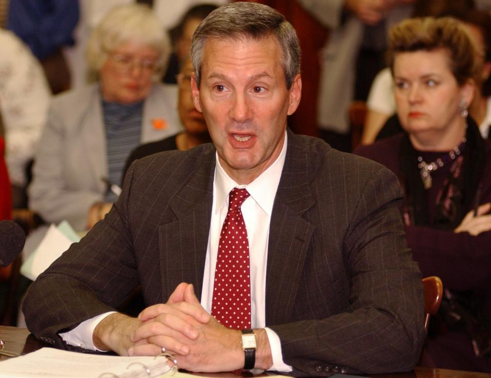 Edward Flynn, a former secretary of the Massachusetts Executive Office of Public Safety, in October 2003.