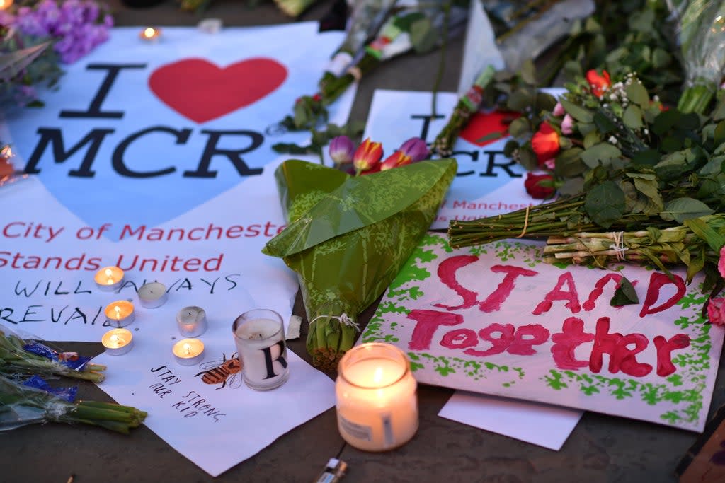 22 people were killed following the bombing of Manchester Arena at the end of an Ariana Grande concert (AFP/Getty)