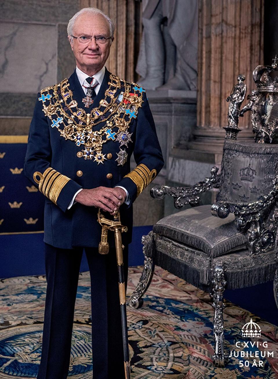 Sweden's King Carl XVI Gustaf