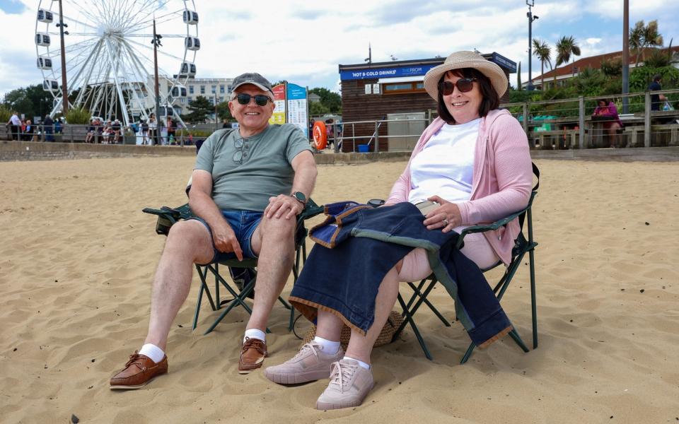 Stephen and Jayne Fisher from Newport