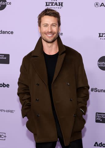 <p>John Salangsang/getty</p> Glen Powell