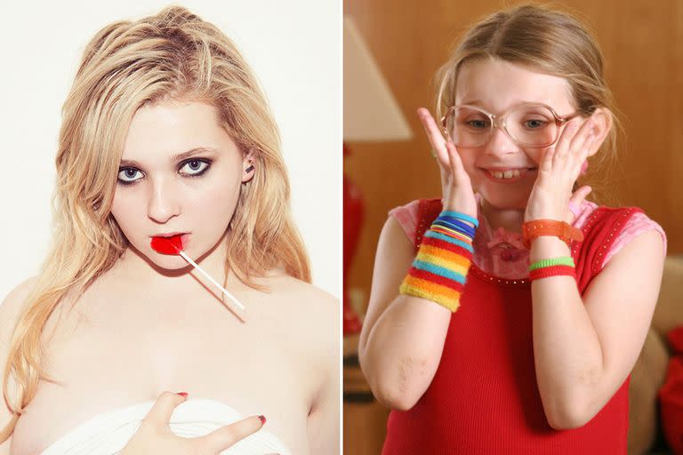 Abigail Breslin, ahora y antes