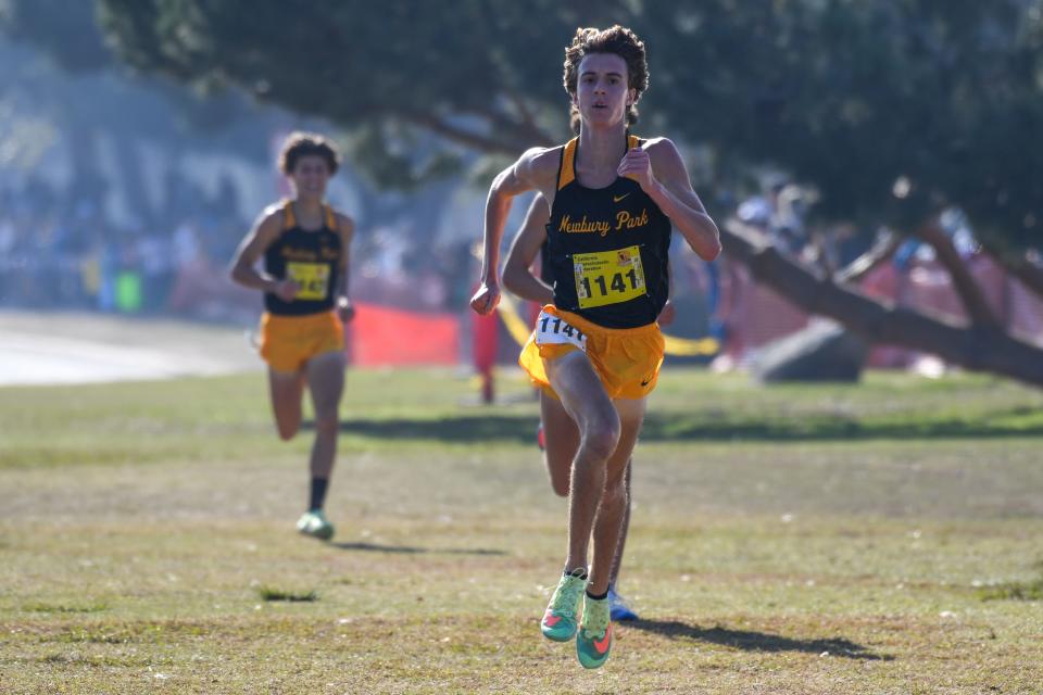 Newbury Park's Colin Sahlman earned Boys Runner of the Year honors in the Marmonte League.