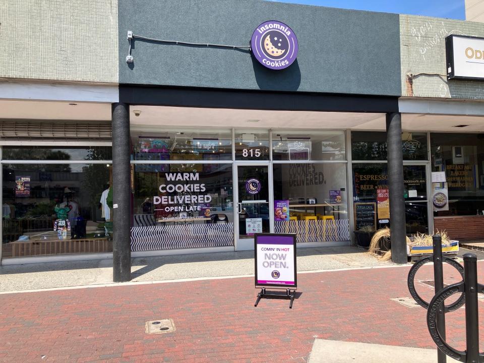 Insomnia Cookies, a popular late-night gourmet cookie bakery with delivery service, recently opened its third Jacksonville dessert shop at 815 Lomax St. in Five Points.