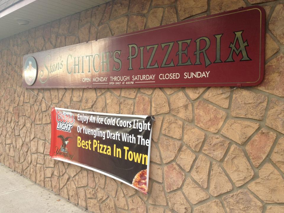 Stan's Chitch's Cafe and Pizzeria is located on Columbus Place in Bound Brook.