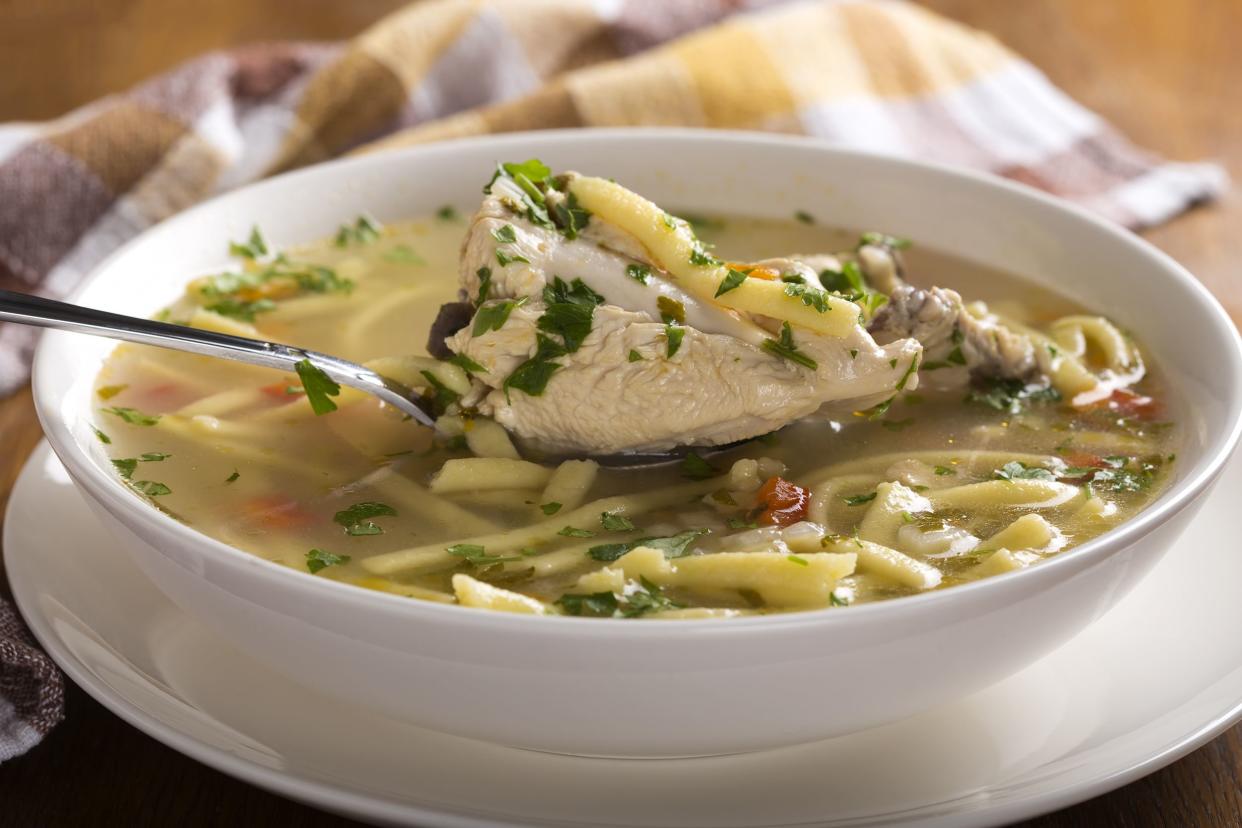 Mediterranean Chicken Soup