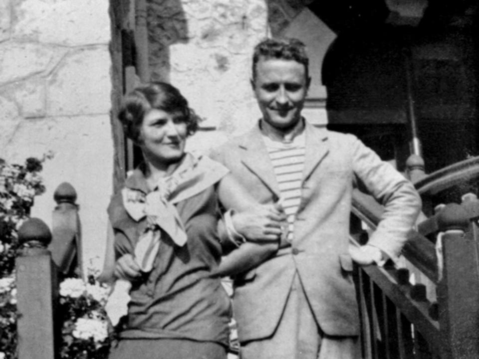 Zelda and Scott Fitzgerald in 1926.