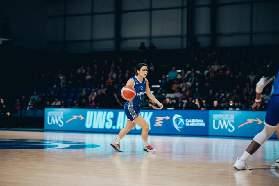 Robyn Lewis will be an integral member of Caledonia Gladiators' squad in the WBBL play-offs <i>(Image: Caledonia Gladiators)</i>