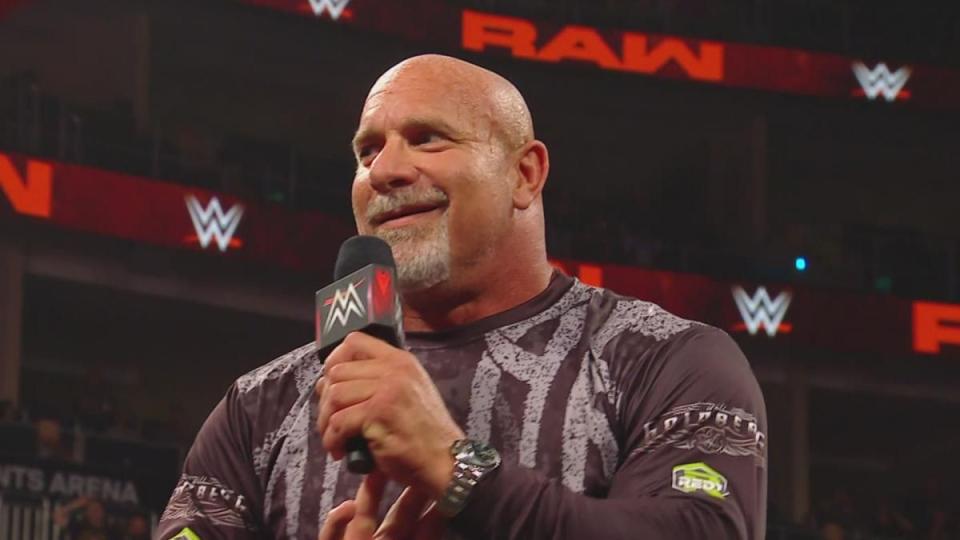 goldberg on wwe raw