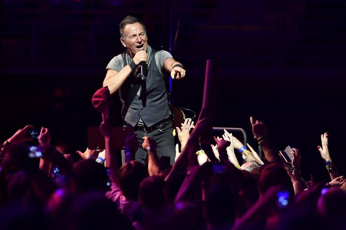 Rock legend Bruce Springsteen will bring the E Street Band to the T-Mobile Center on Feb. 18.