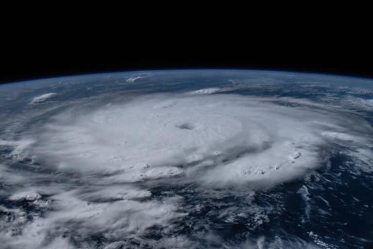 Así se ve el Huracán Beryl desde el espacio