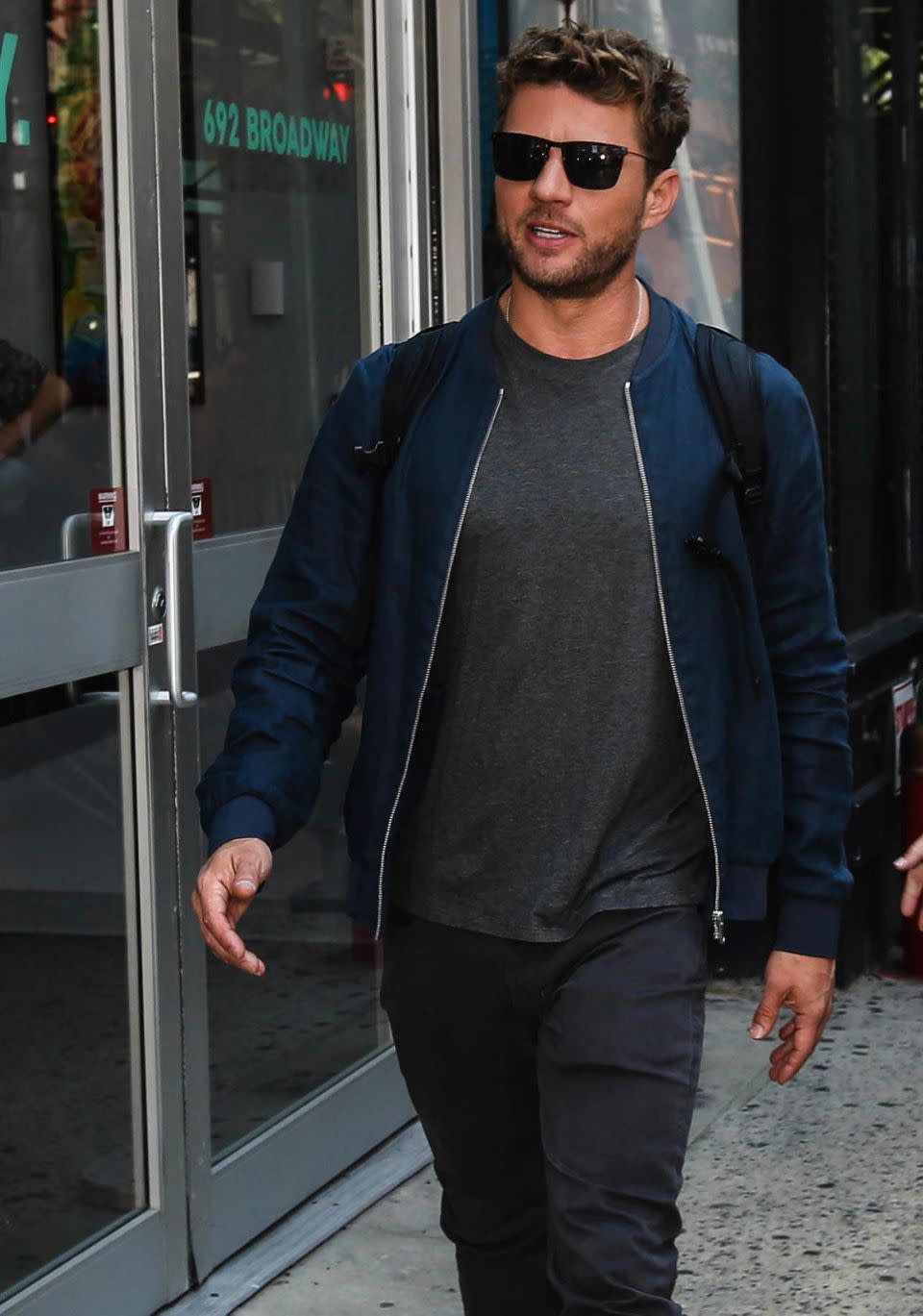 Source close to the actor told TMZ that Elsie was the one who actually attacked Ryan. He is pictured here in New York City in July this year. Source: Getty