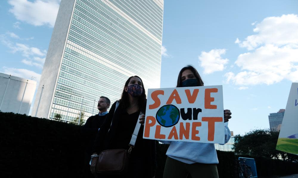 <span>Photograph: Spencer Platt/Getty Images</span>